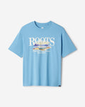 Mens Trailhead T-Shirt / BLISSFUL BLUE