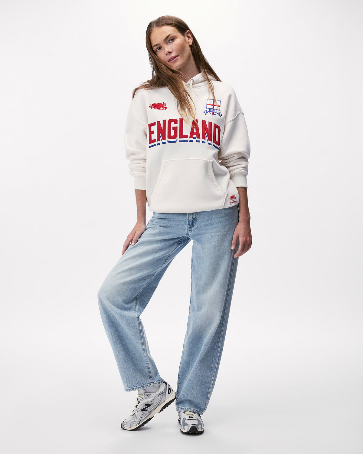 Worldwide England Hoodie / EGRET