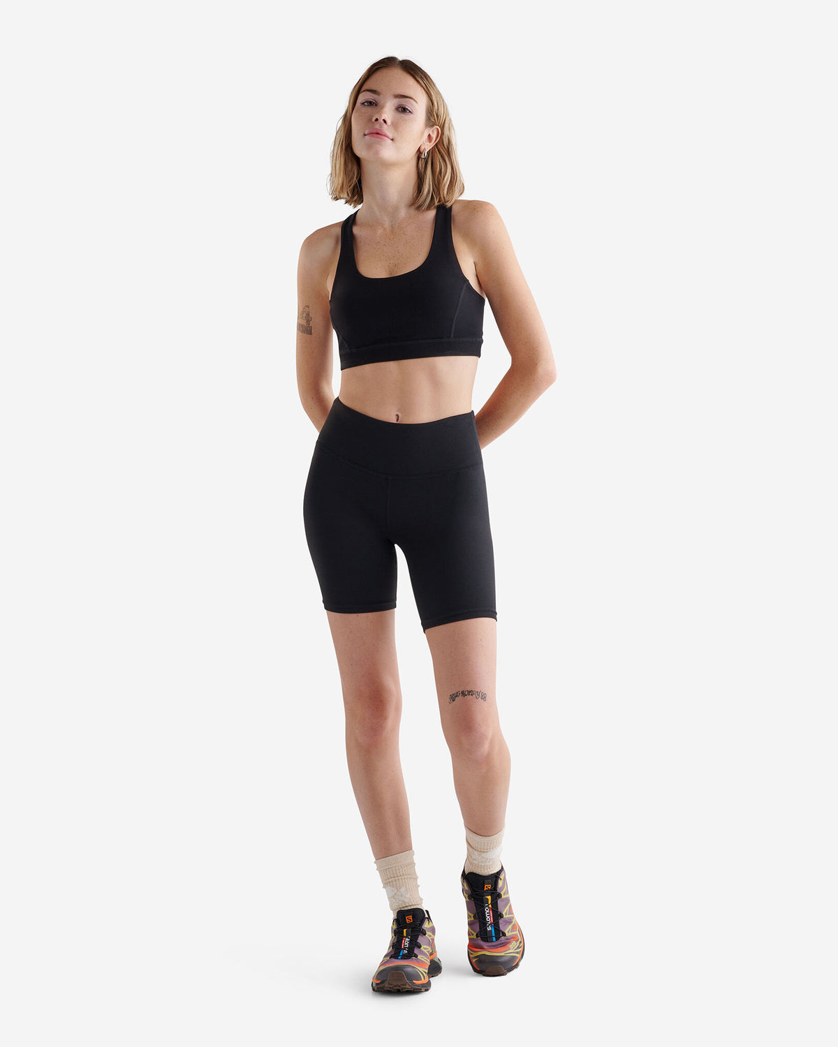Restore Stretch Sports Bra / BLACK