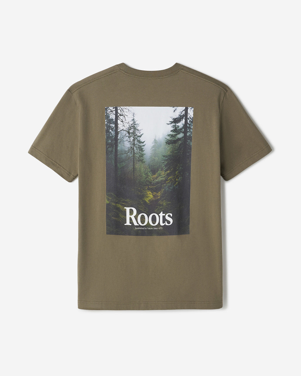 Mens Backtrail T-Shirt / SMOKEY OLIVE