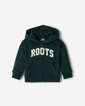 Baby  Applique Full Zip Hoodie / VARSITY GREEN