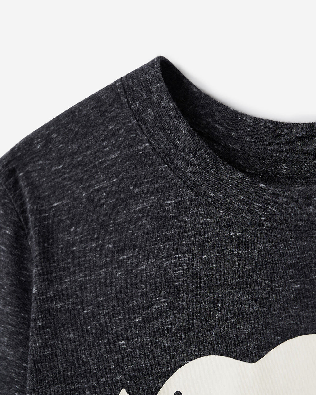 Kids Organic Original Cooper Beaver T-Shirt / BLACK PEPPER