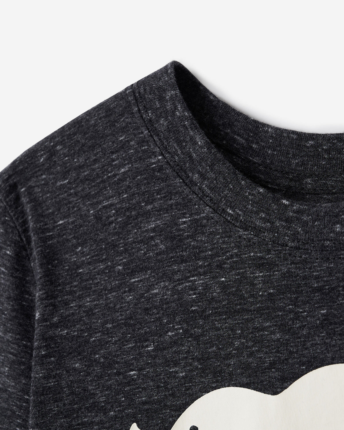 Kids Organic Original Cooper Beaver T-Shirt / BLACK PEPPER