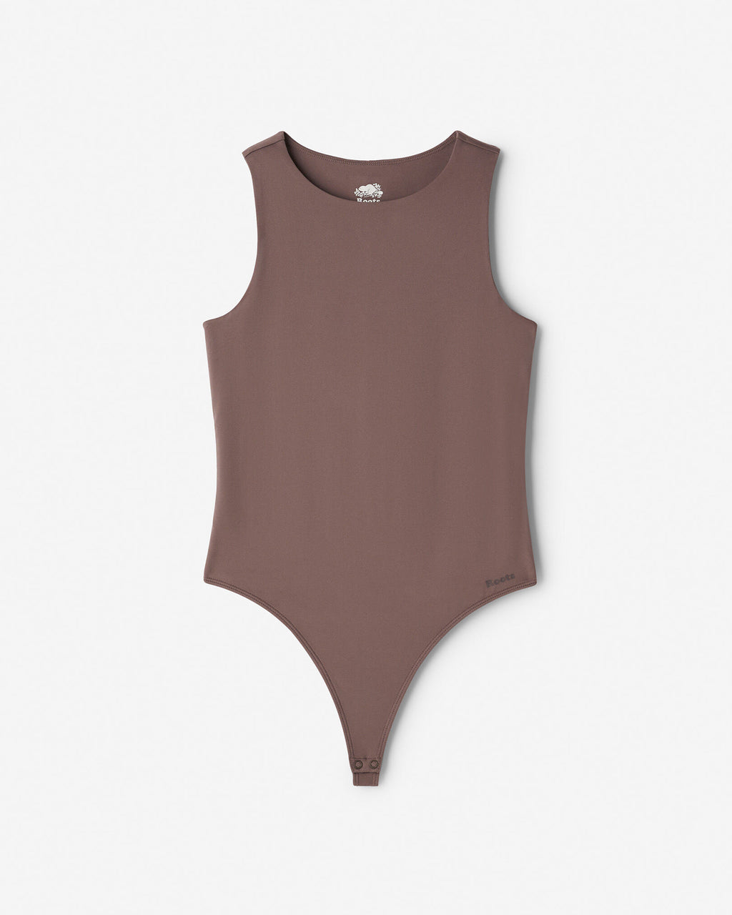 Renew Tank Bodysuit / CINDER BROWN