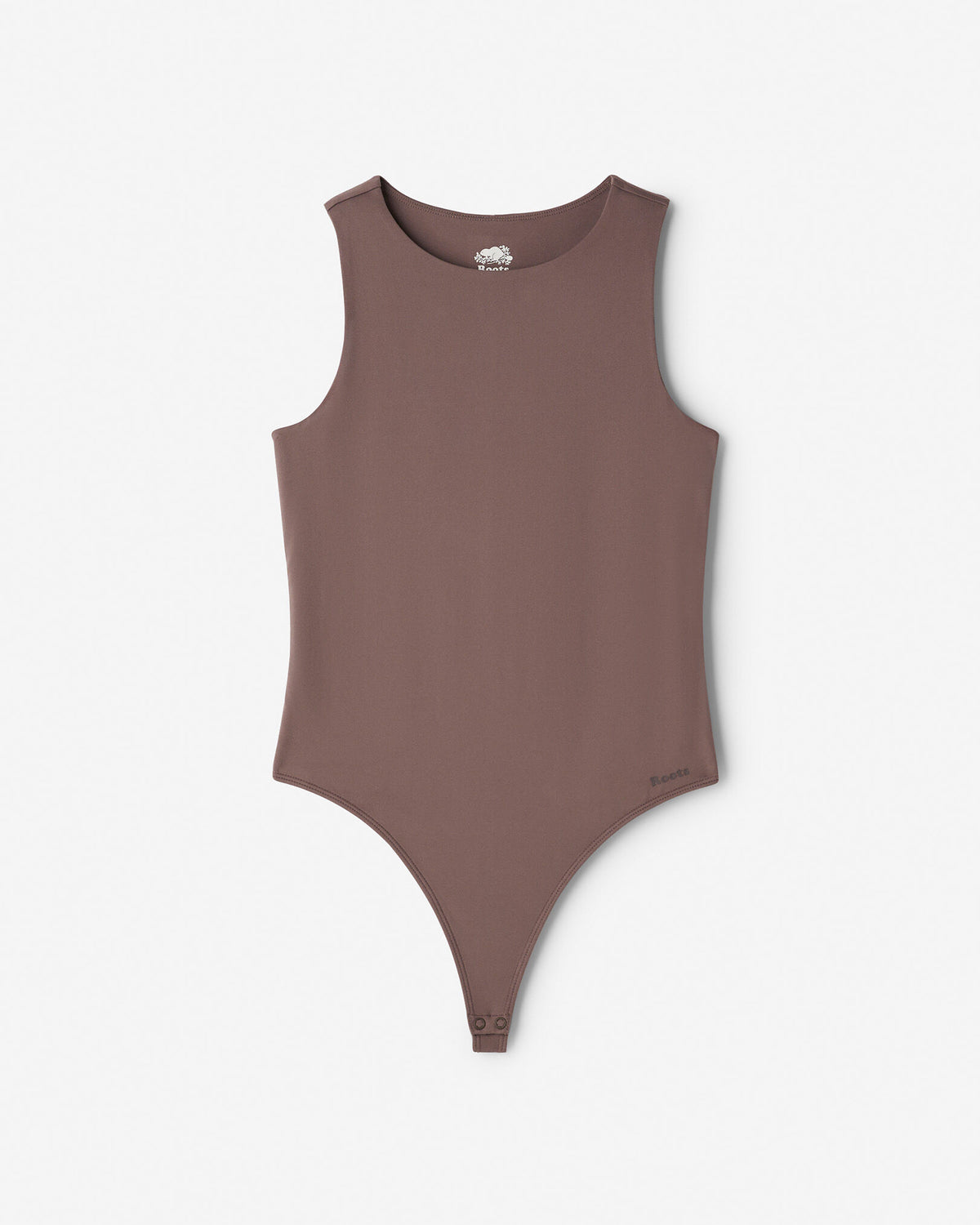 Renew Tank Bodysuit / CINDER BROWN