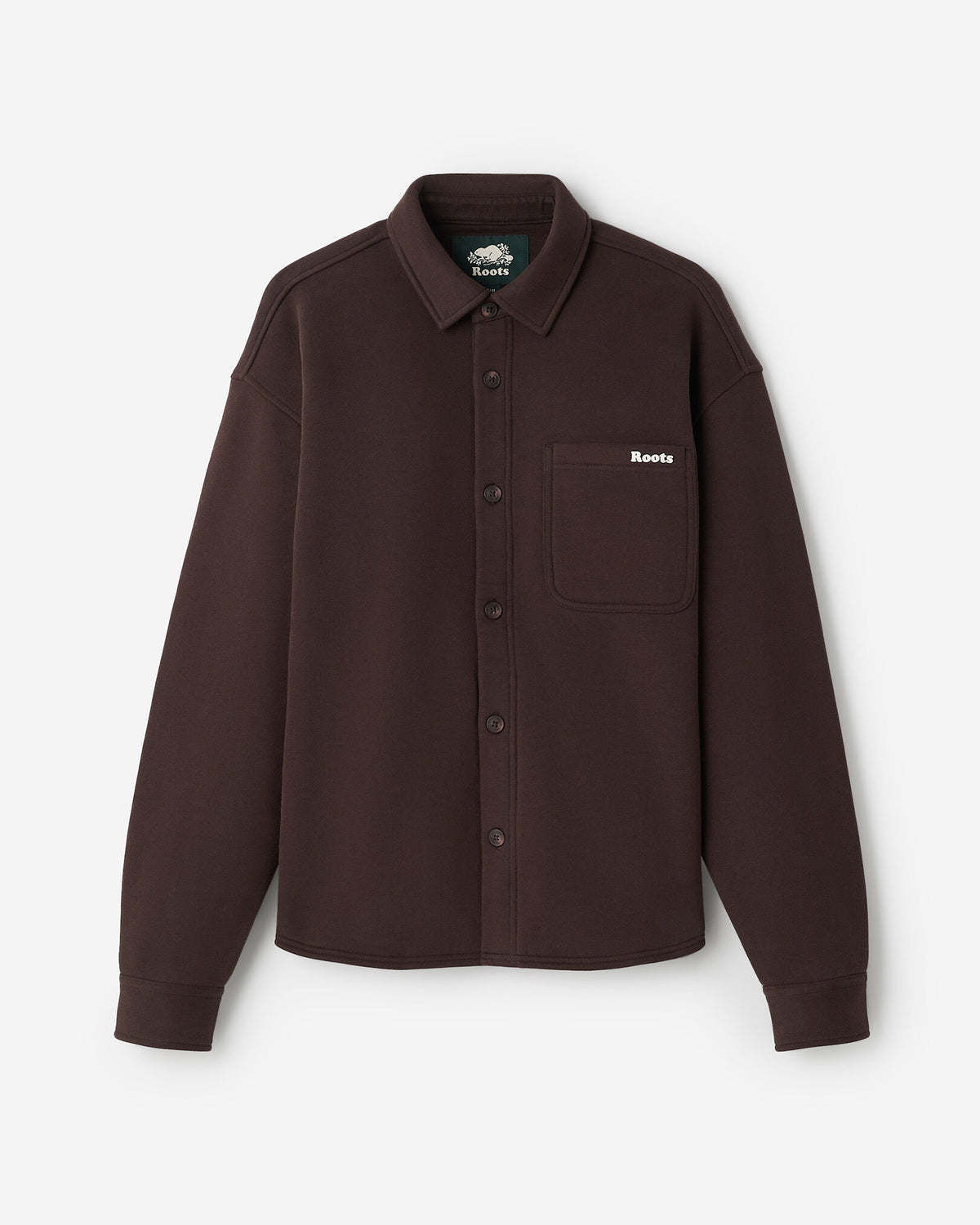 Cloud Fleece Shirt / BLACK COFFEE