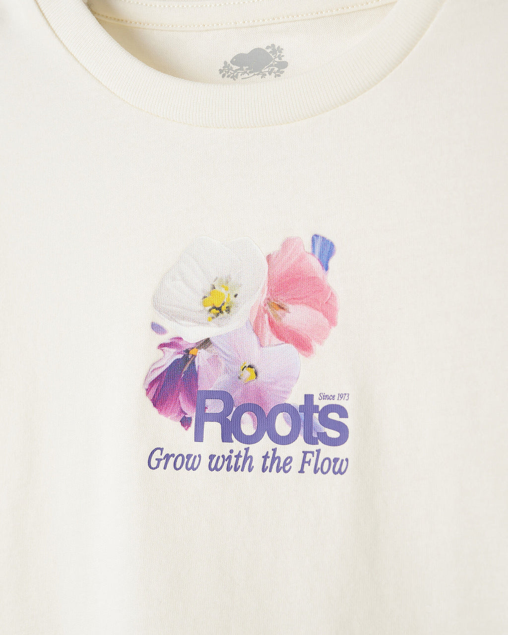 Toddler Petal Pop Slim T-Shirt / EGRET
