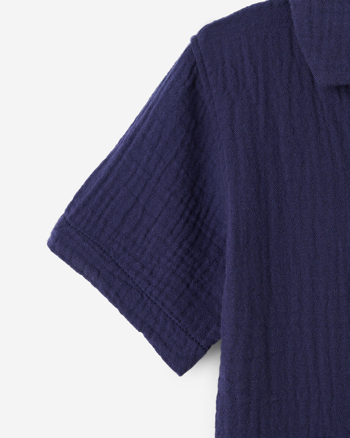 Baby Isla Camp Shirt / INDIGO INK