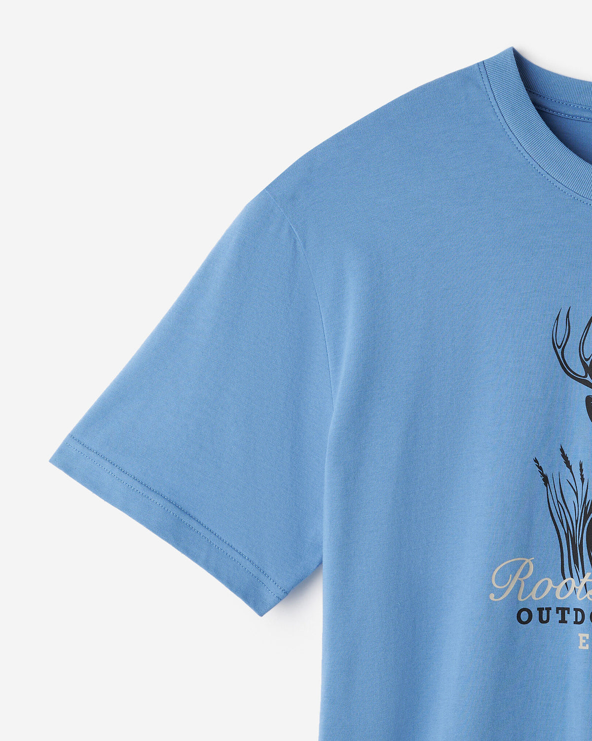 Mens  WildernessT-Shirt / GULF BLUE