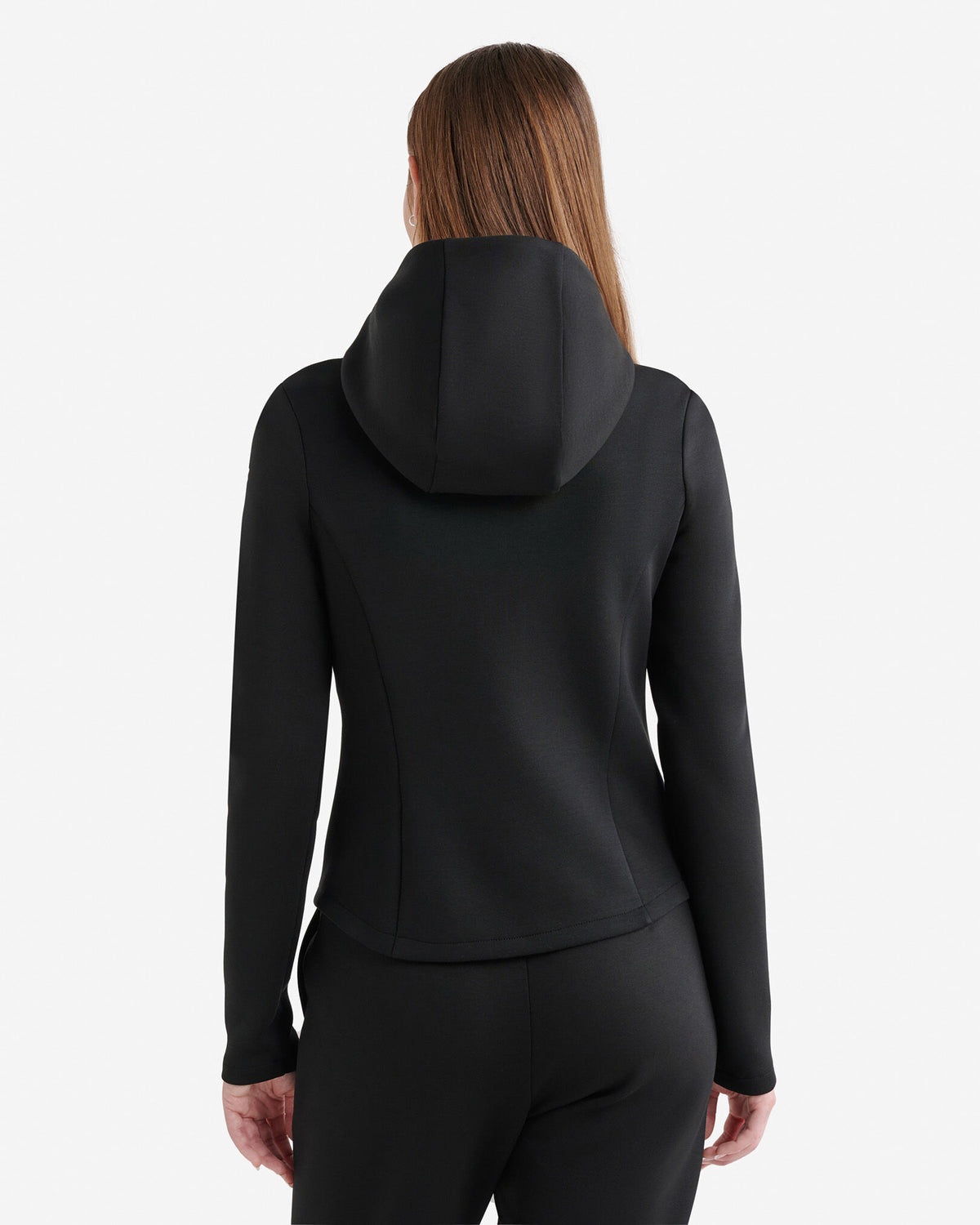 Roam Hooded Full Zip / BLACK