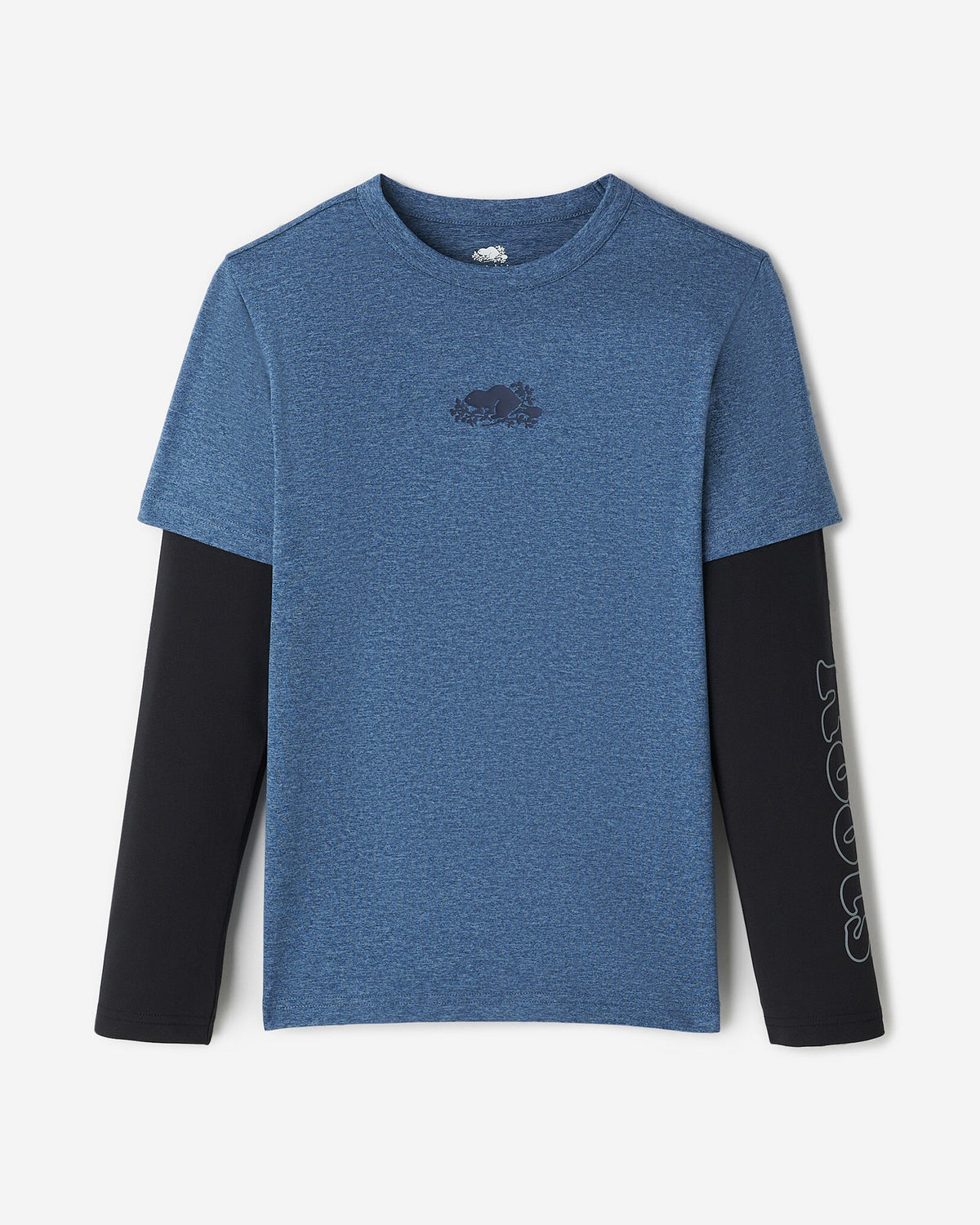 Kids Renew Cooper Long Sleeve T-Shirt / RAINCLOUD BLUE PPR