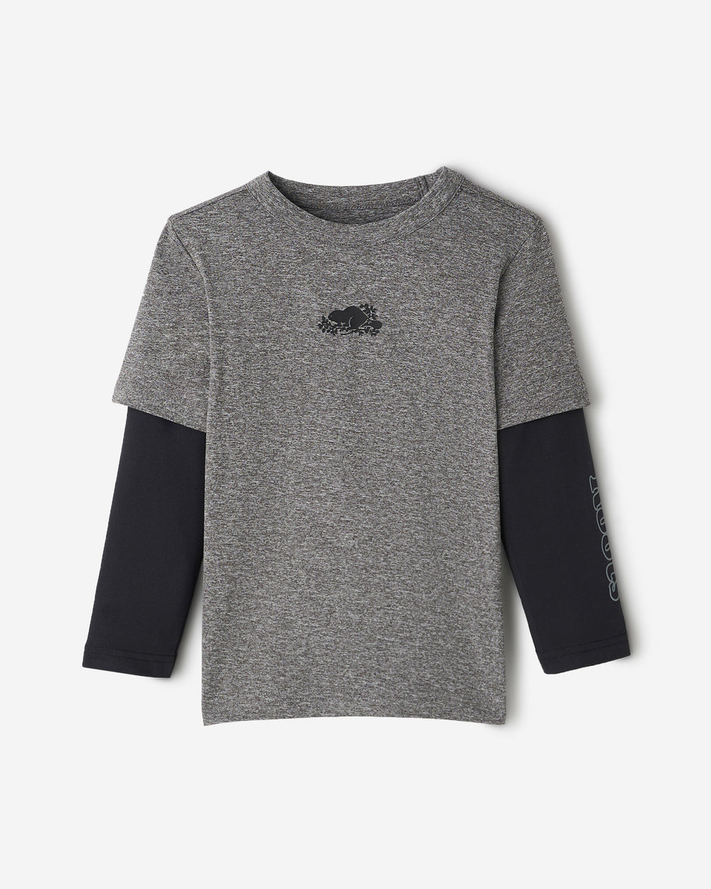 Toddler Renew Cooper Long Sleeve T-Shirt / SALT & PEPPER