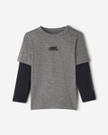 Toddler Renew Cooper Long Sleeve T-Shirt / SALT & PEPPER