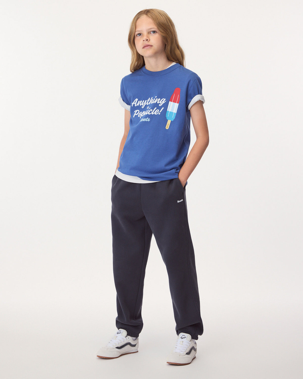 Kids Pops & Scoops T-Shirt / MONSOON BLUE