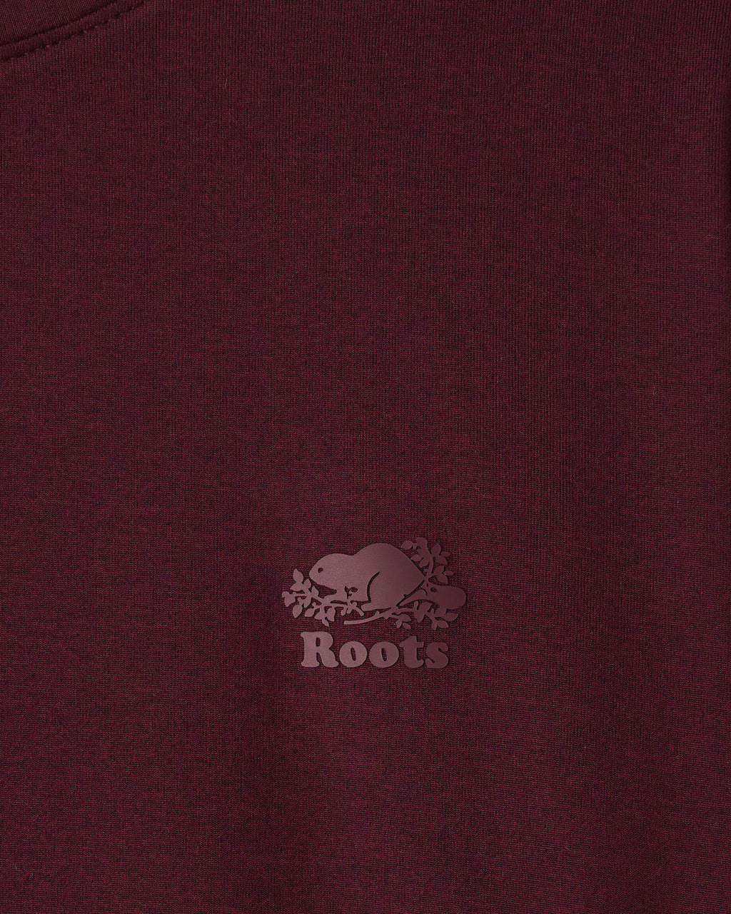 Renew Knit Classic Long Sleeve Top / MAROON FIG MIX