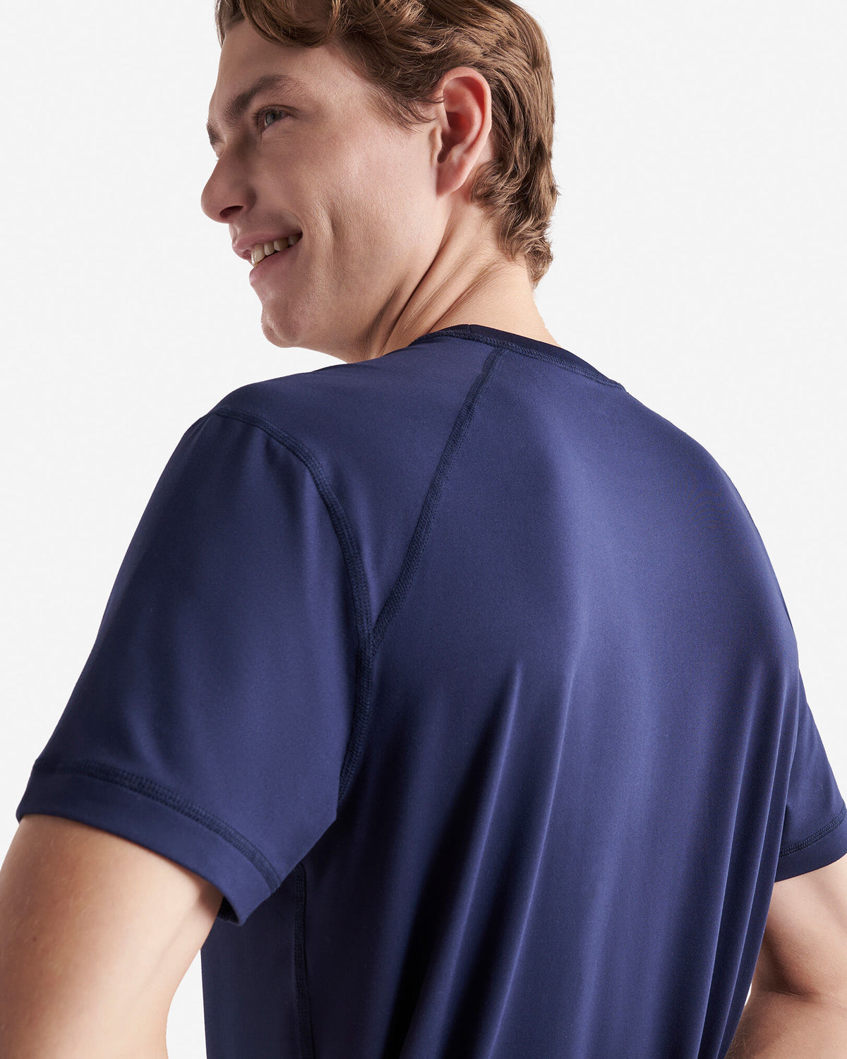 Renew Knit Short Sleeve Top / NAVY BLAZER