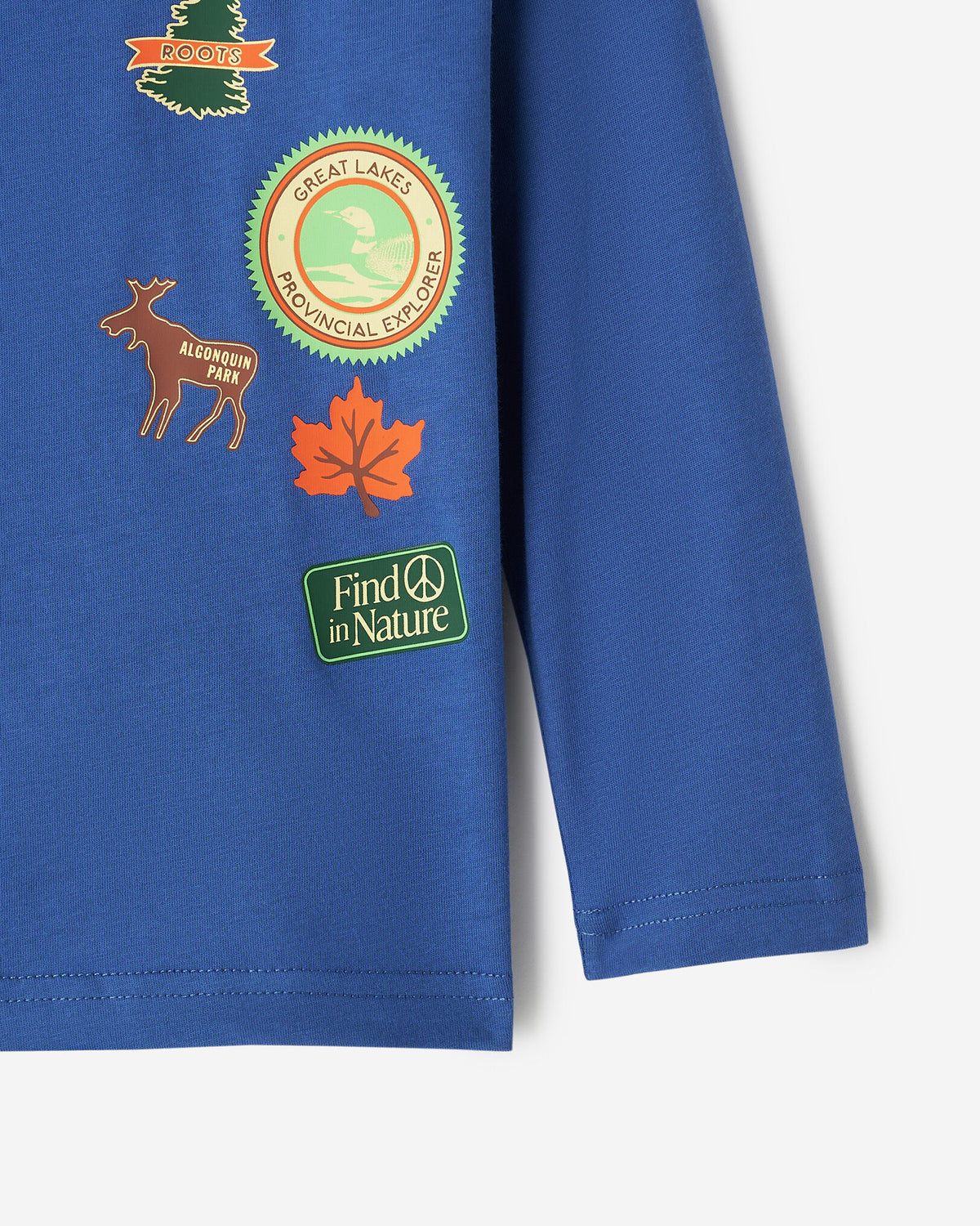 Toddler Explorer In Training T-Shirt / MONSOON BLUE