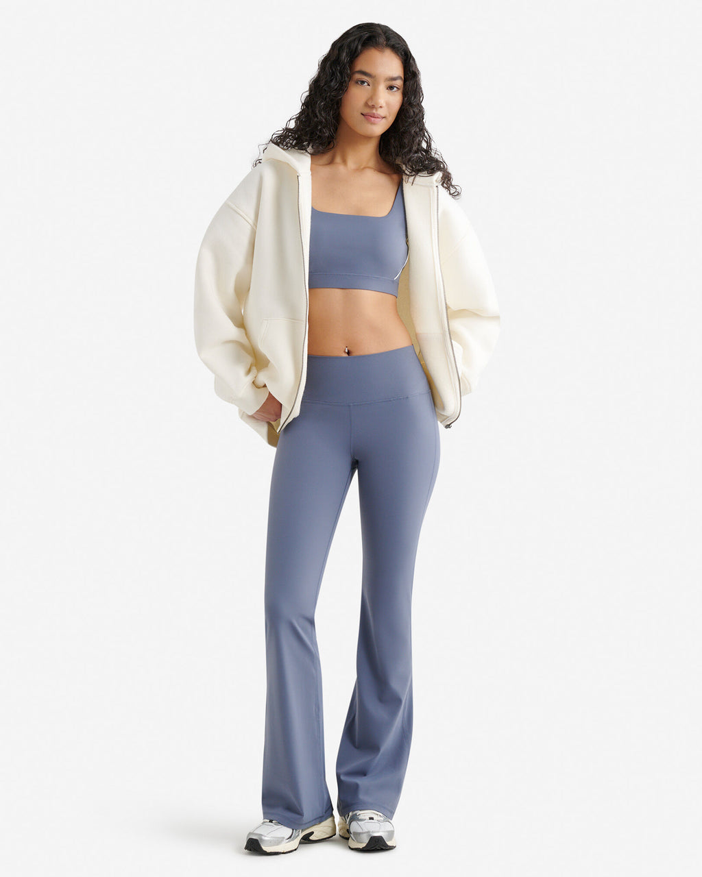 Restore Stretch Flare Legging / TIDAL BLUE