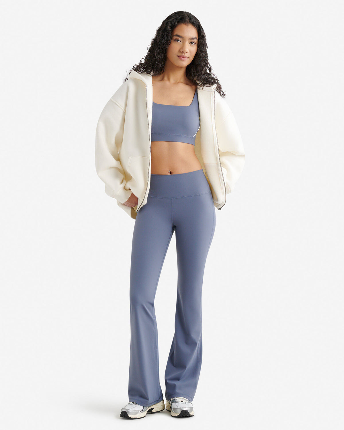 Restore Stretch Flare Legging / TIDAL BLUE
