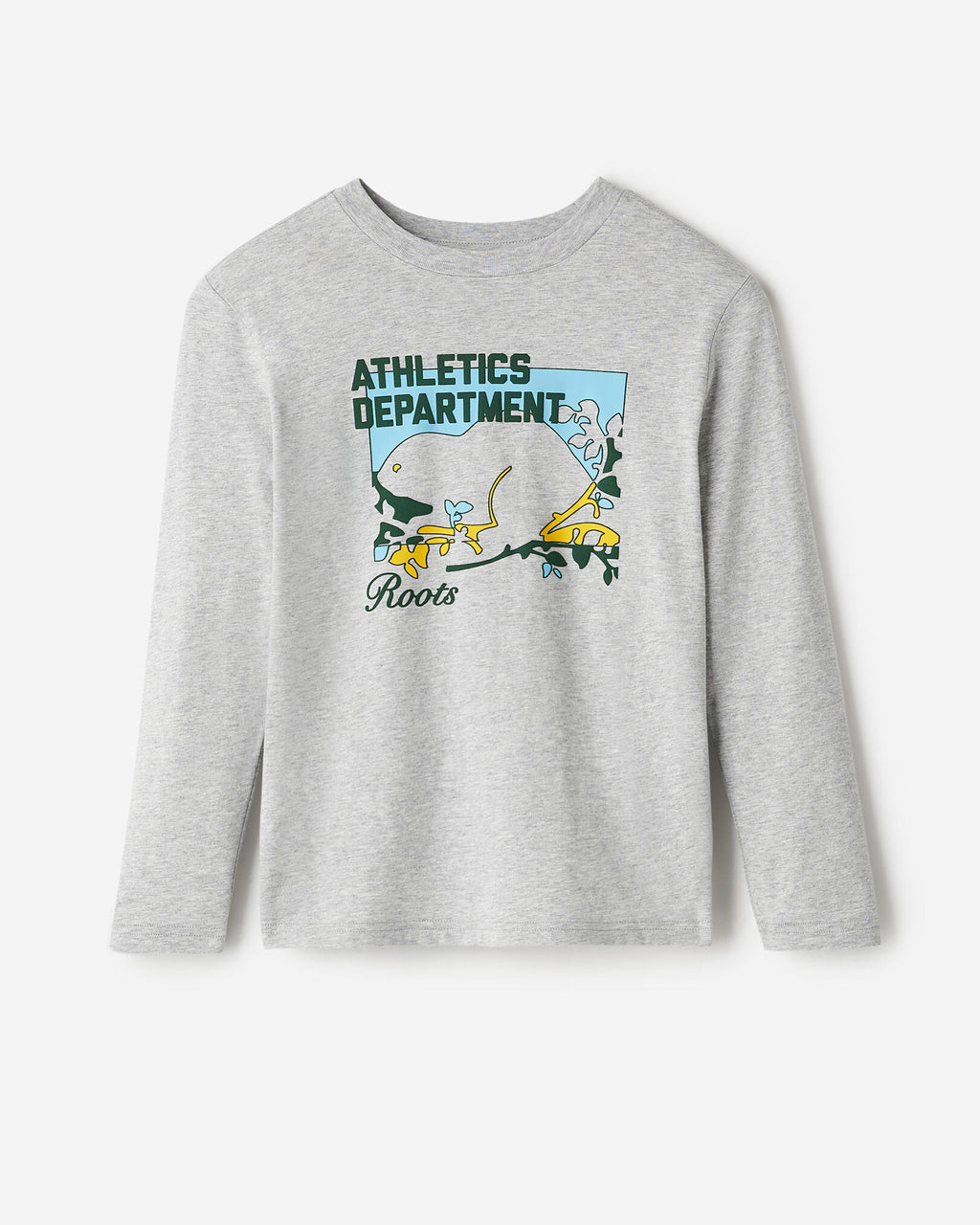 Kids Athletics Department T-Shirt / HEATHER GREY