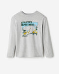 Kids Athletics Department T-Shirt / HEATHER GREY