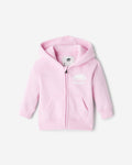Baby Organic Original Full Zip Hoodie / FEATHER PINK