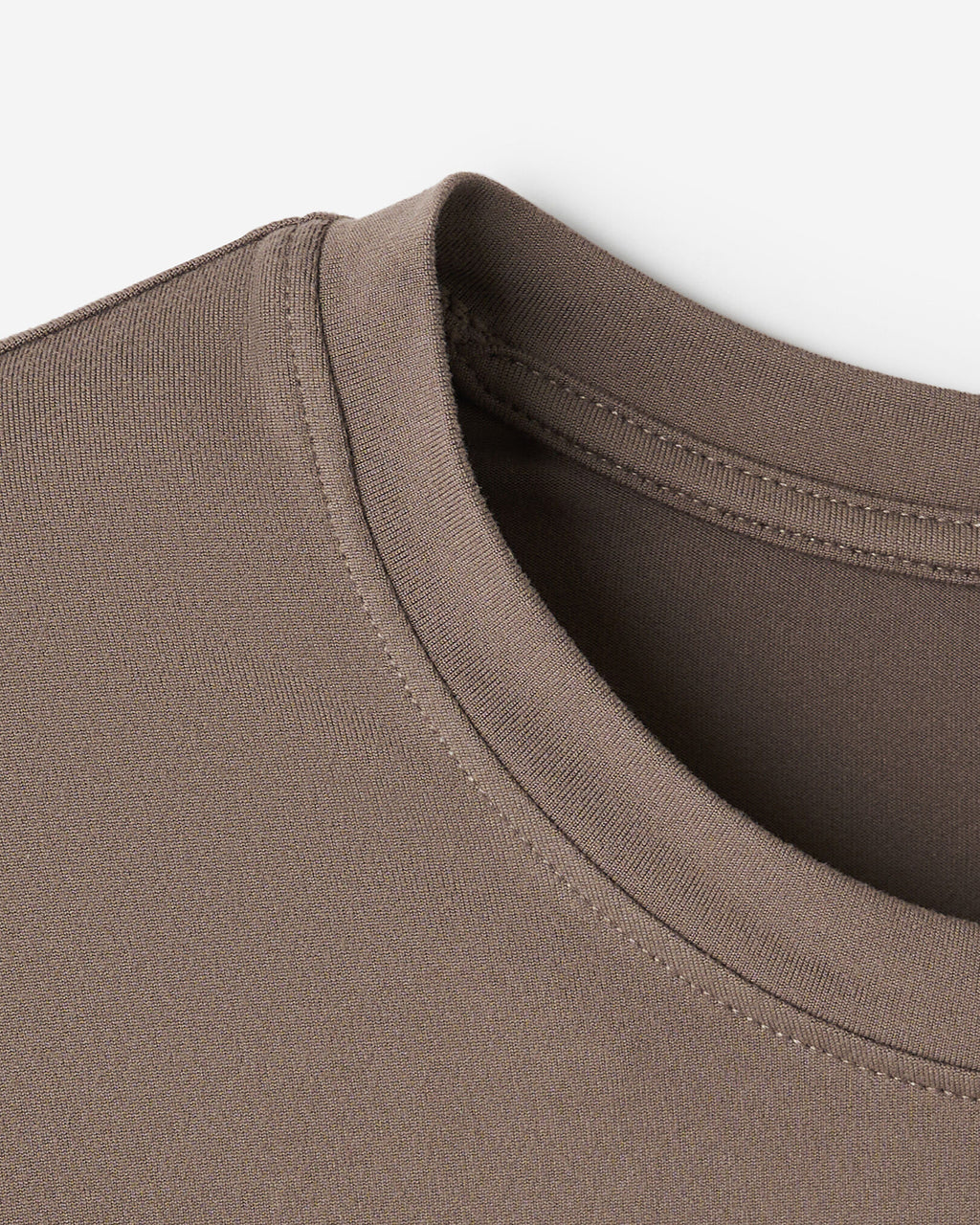 Renew Knit Long Sleeve Top / FALCON BROWN