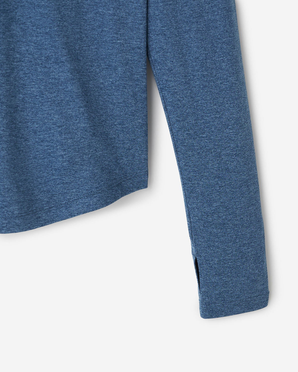 Renew Knit Classic Long Sleeve Top / RAINCLOUD BLUE PPR