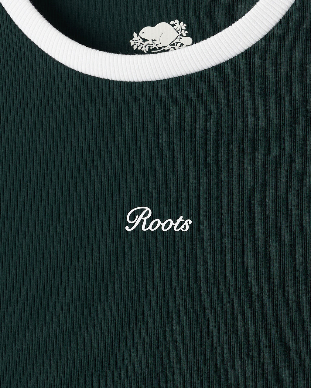 Rib Short Sleeve T-Shirt / VARSITY GREEN