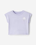 Toddler Girls Sleeveless Boxy T-Shirt / COSMIC SKY