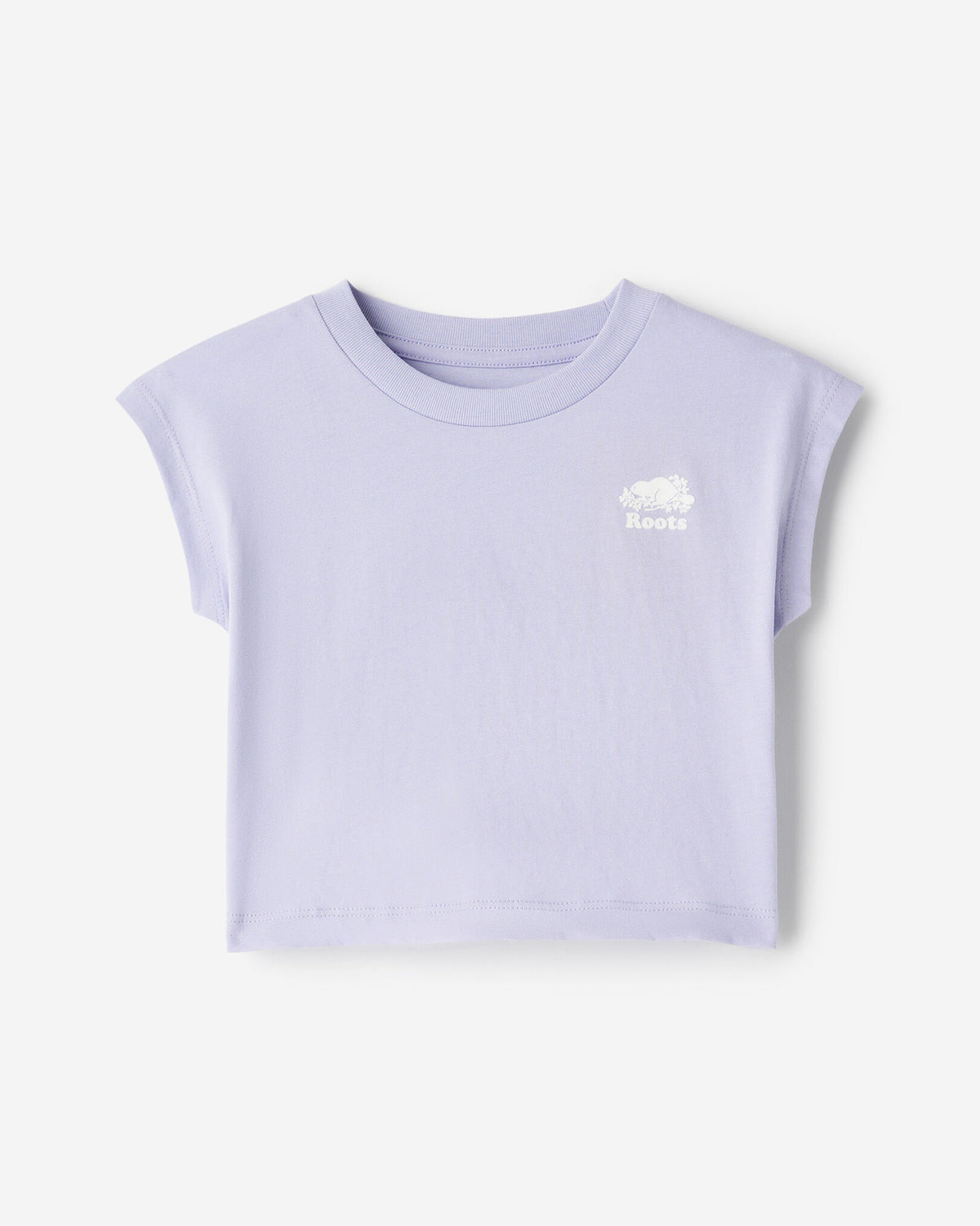 Toddler Girls Sleeveless Boxy T-Shirt / COSMIC SKY