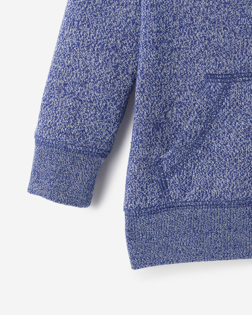 Baby Organic Original Terry Full Zip Hoodie / BEACON BLUE PEPPER
