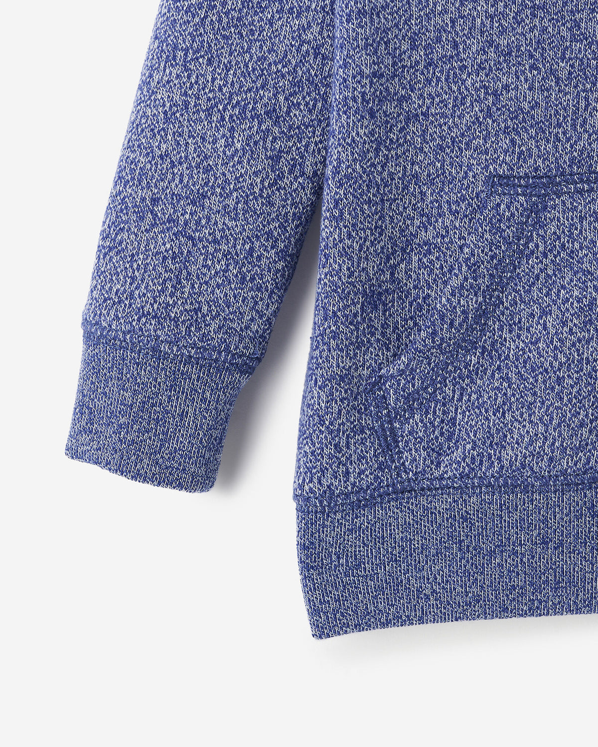 Baby Organic Original Terry Full Zip Hoodie / BEACON BLUE PEPPER