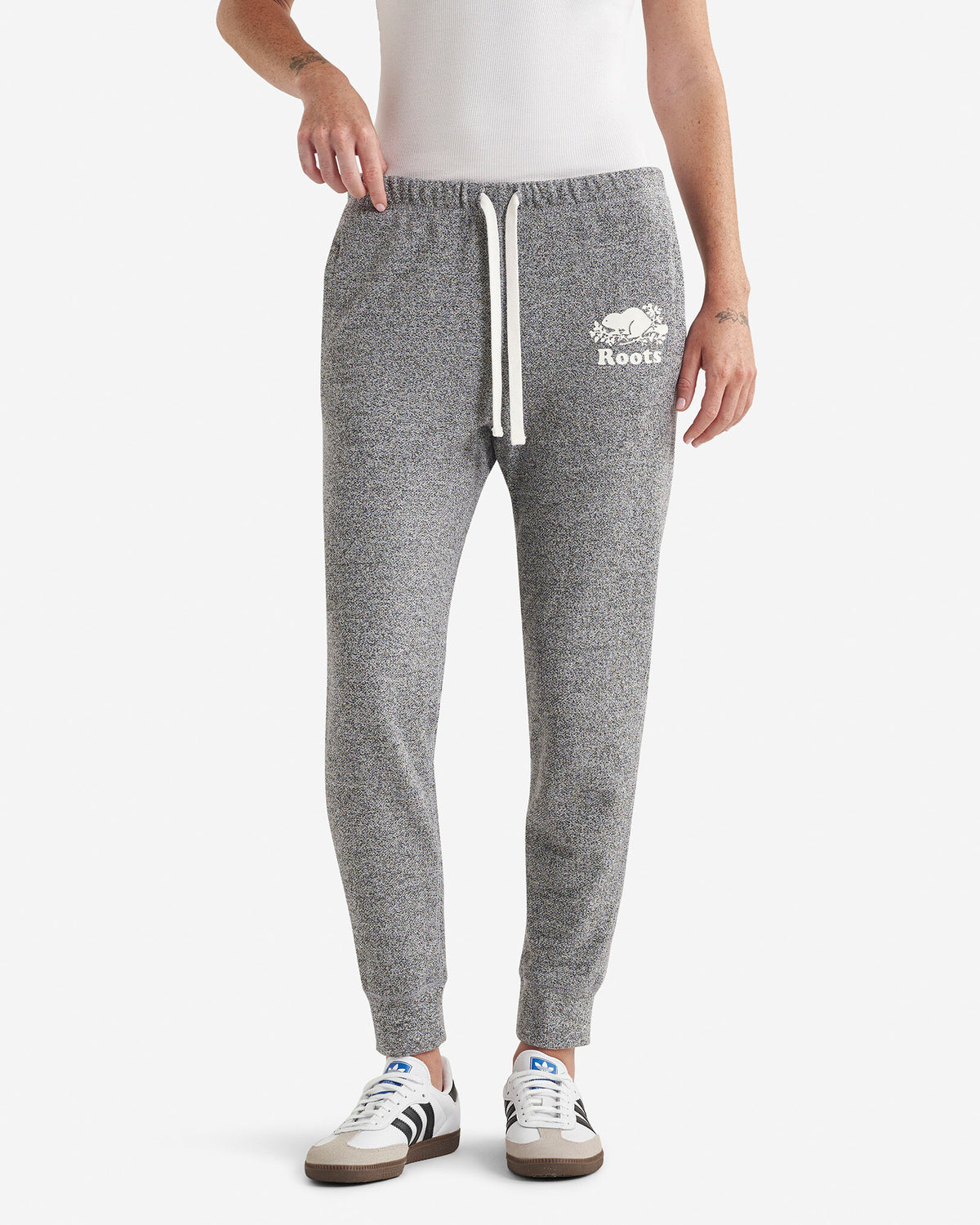 Slim Cuff Sweatpant Short (26 Inch Inseam) / SALT & PEPPER