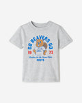 Toddler Beaver League T-Shirt / HEATHER GREY