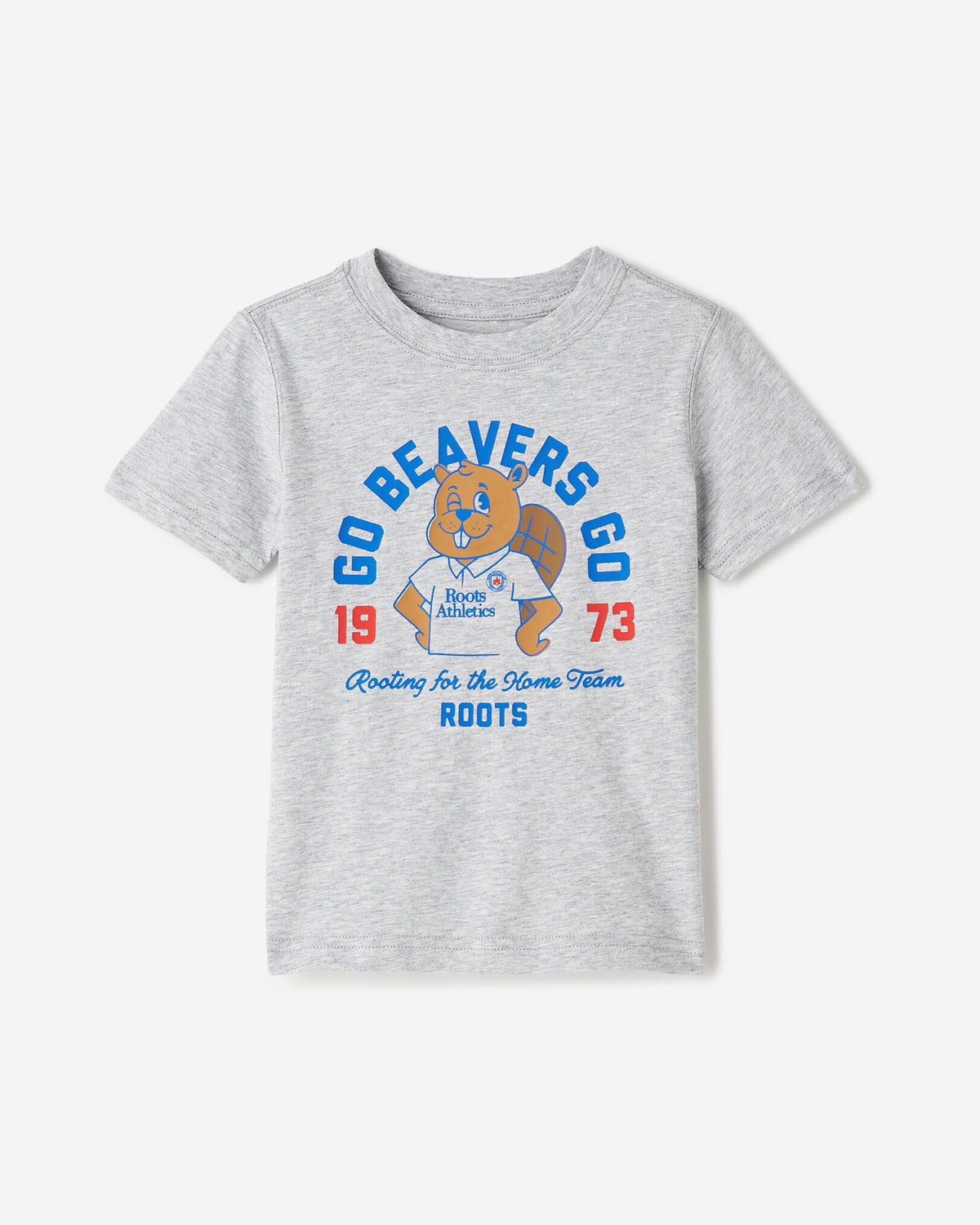 Toddler Beaver League T-Shirt / HEATHER GREY