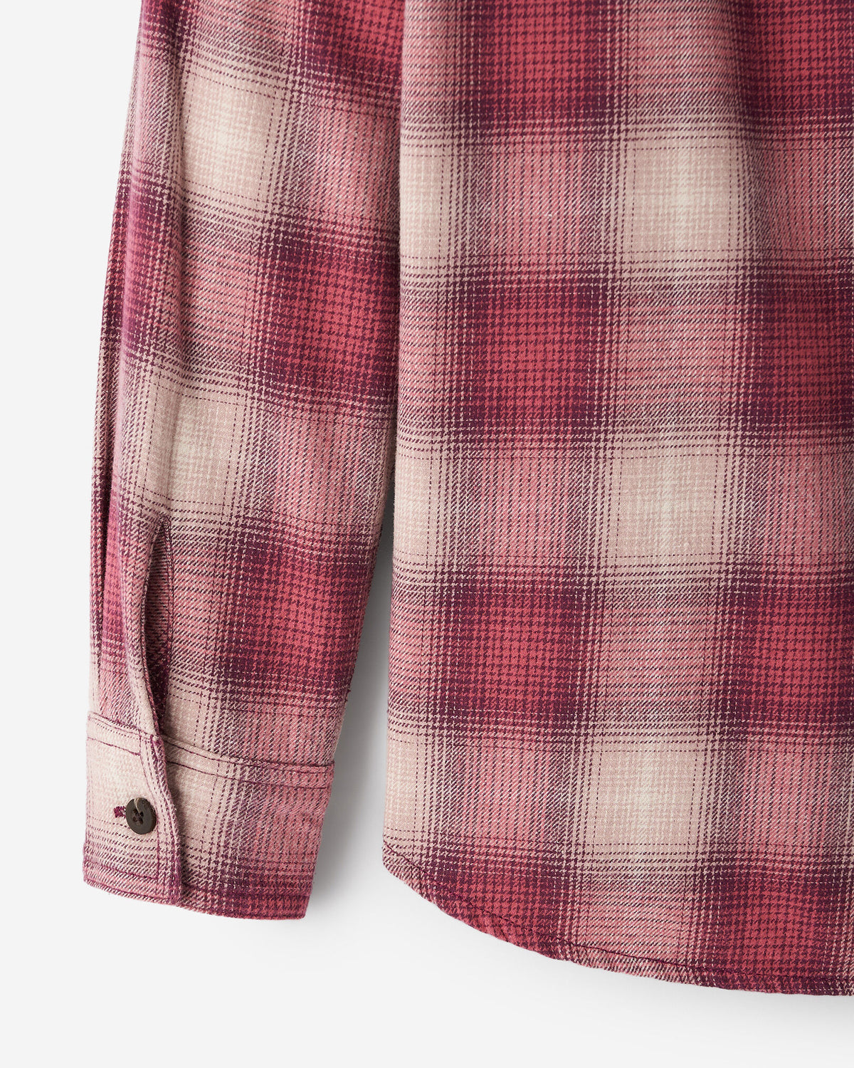 Kids Relaxed Plaid Shirt / MAUVE WINE PURPLE
