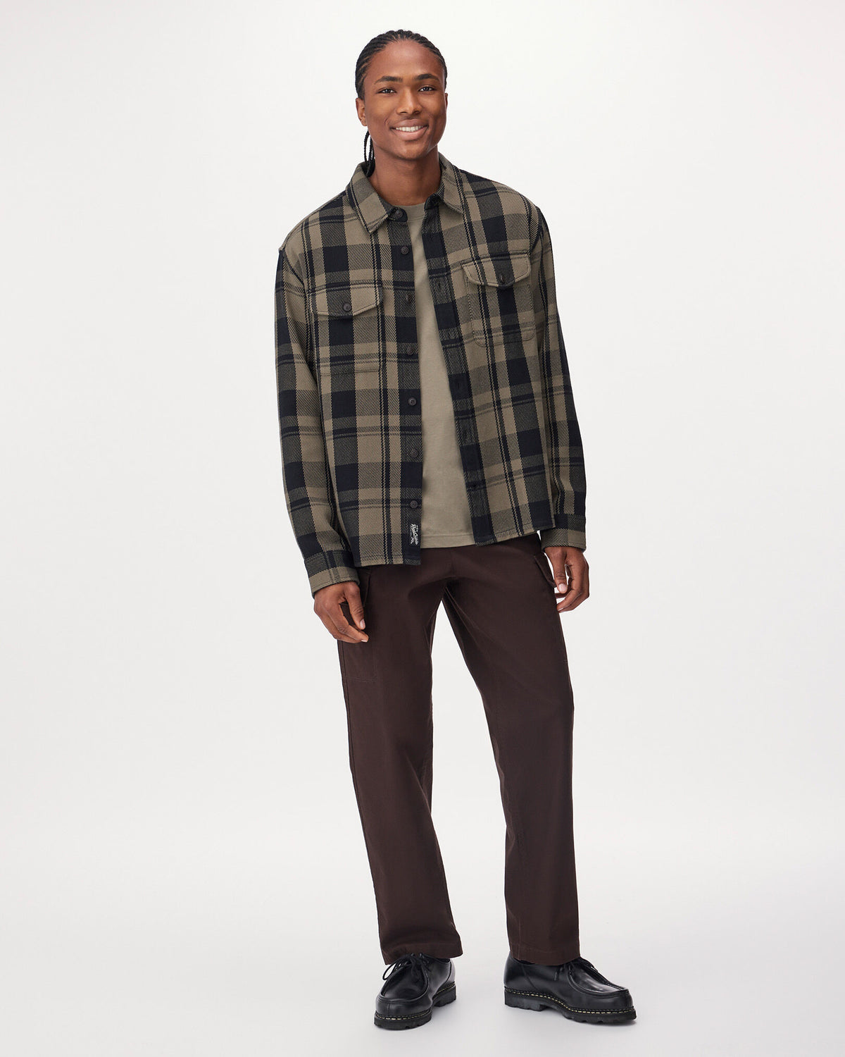 Cypress Twill Relaxed Shirt / SMOKEY OLIVE