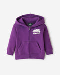 Baby Organic Original Full Zip Hoodie / IMPERIAL PURPLE