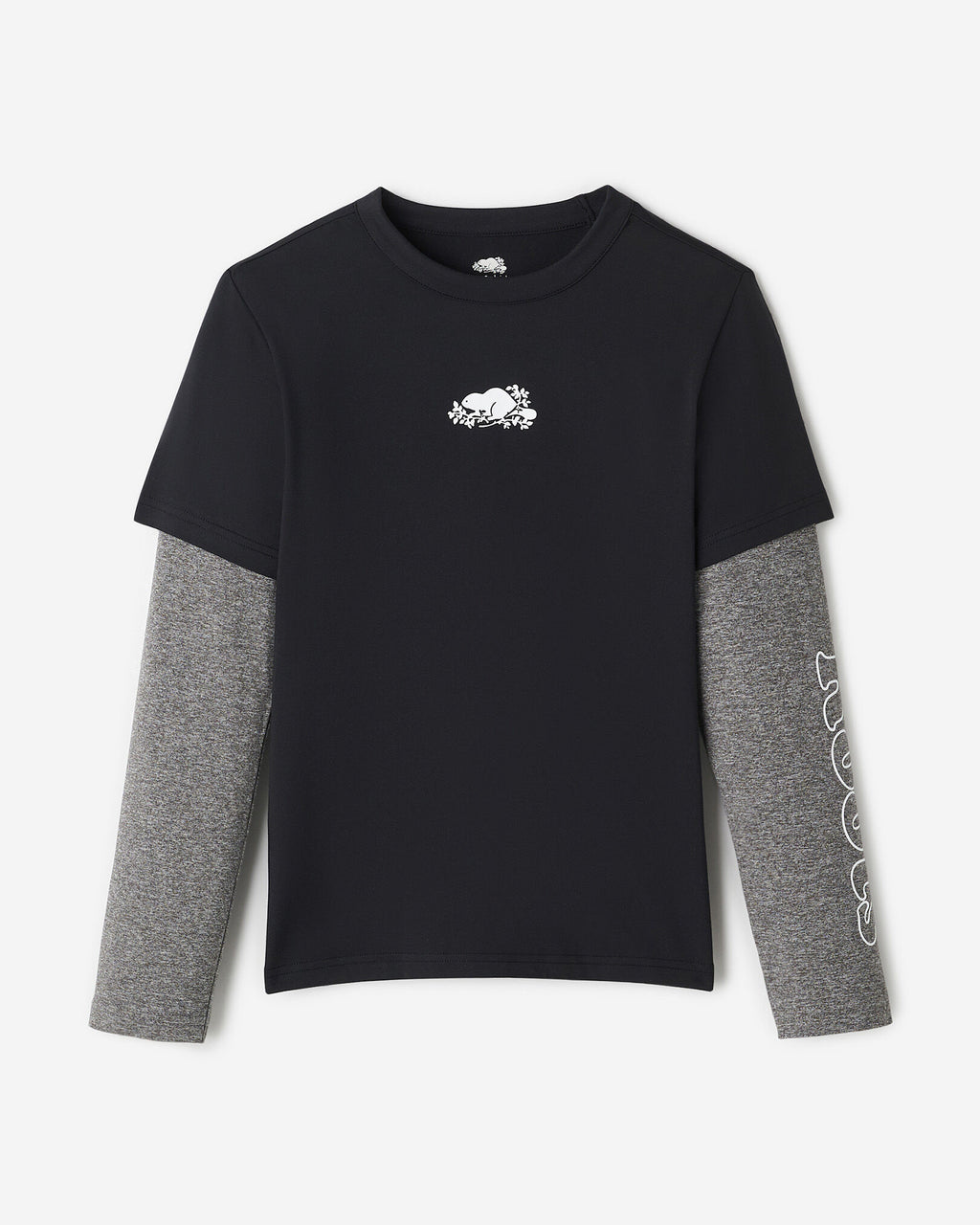 Kids Renew Cooper Long Sleeve T-Shirt / BLACK