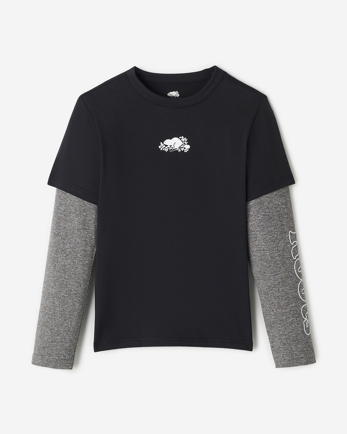 Kids Renew Cooper Long Sleeve T-Shirt / BLACK