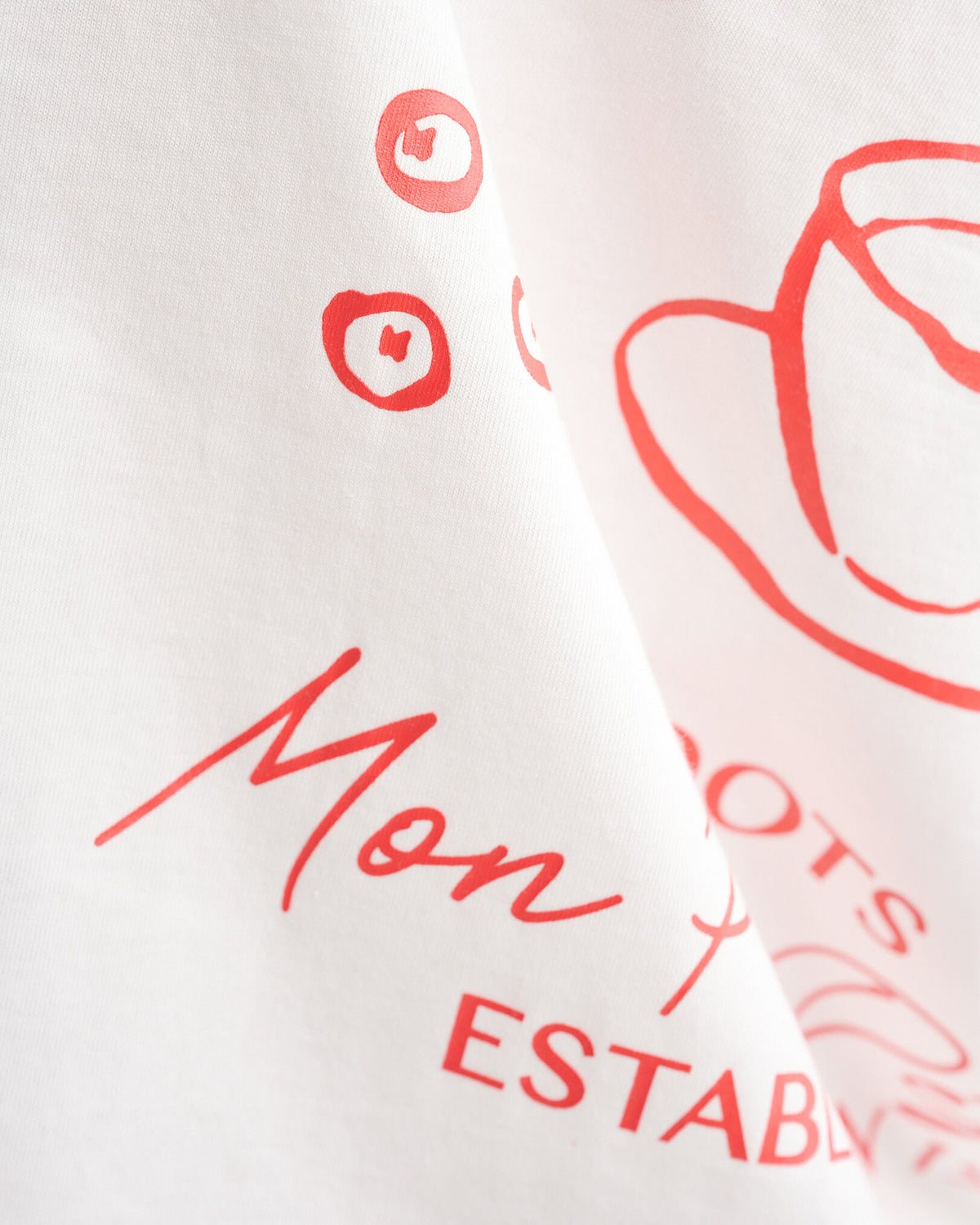 Womens Petit D&eacute;jeuner T-Shirt / EGRET