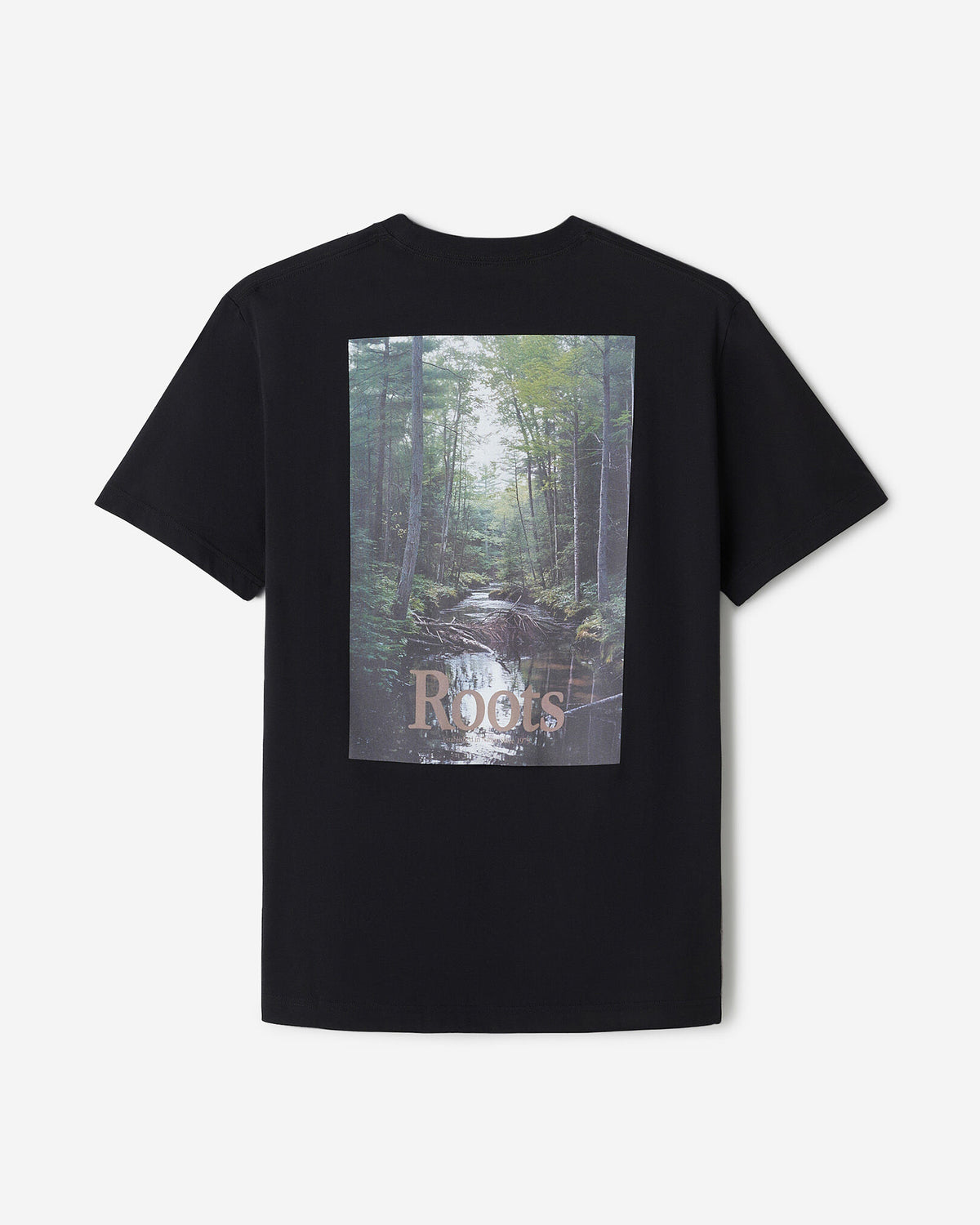 Mens Backtrail T-Shirt / BLACK