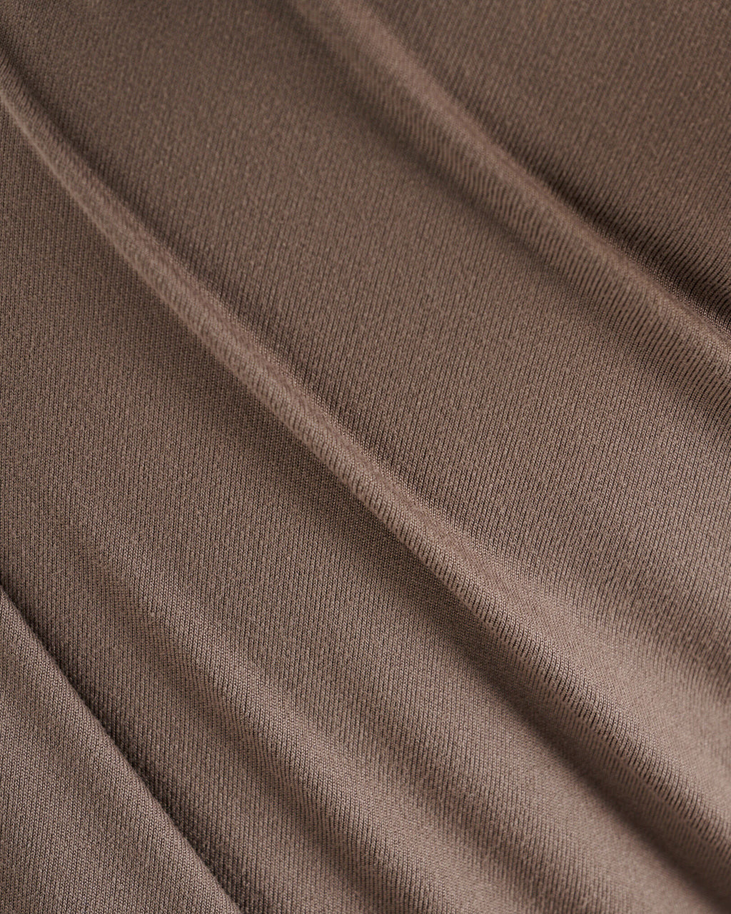 Renew Knit Short Sleeve T-Shirt / FALCON BROWN