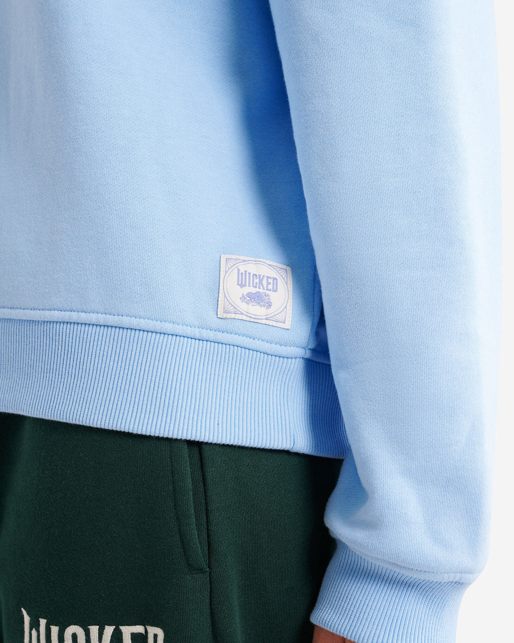 X Wicked Floral Crew / SWISS BLUE