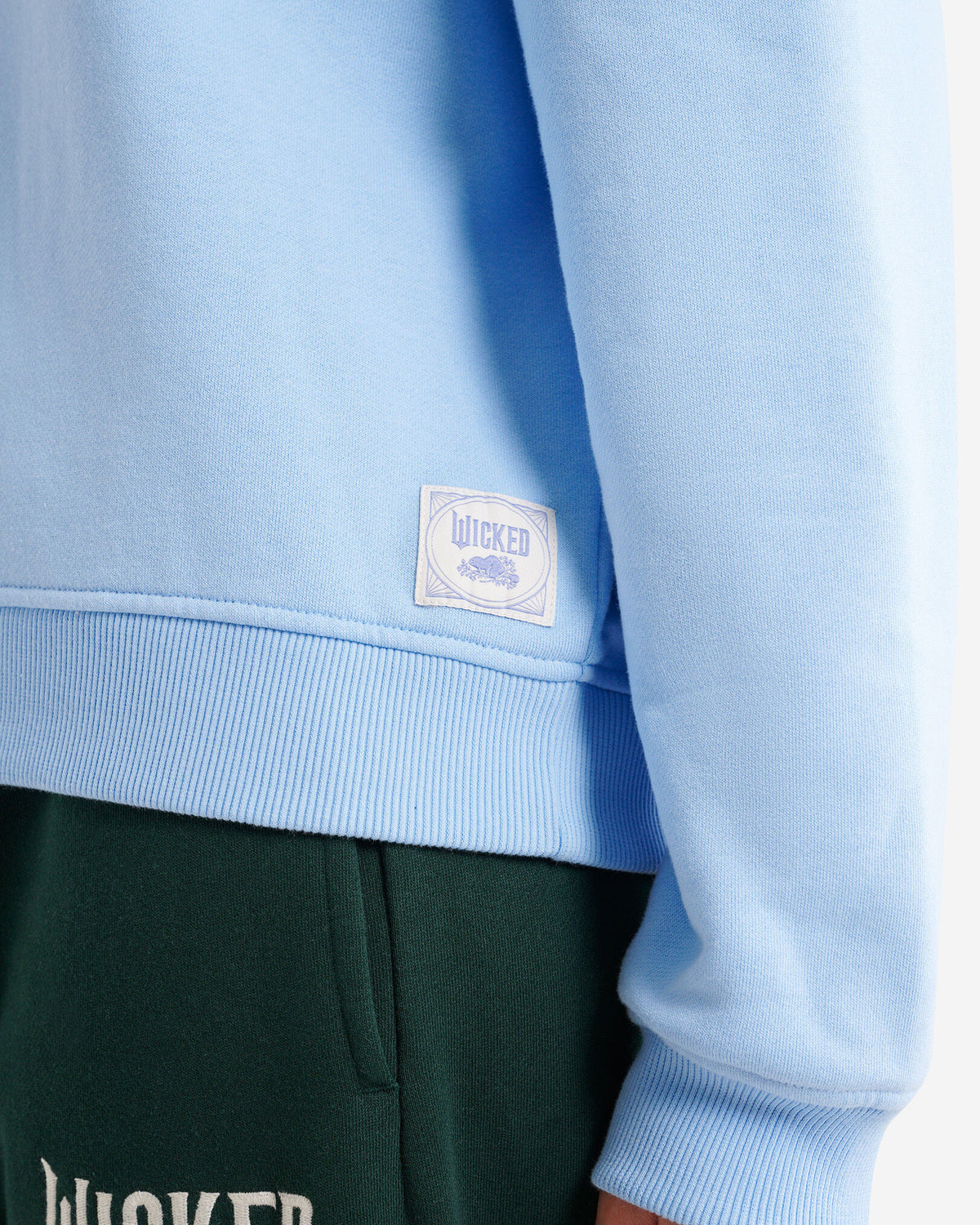 X Wicked Floral Crew / SWISS BLUE