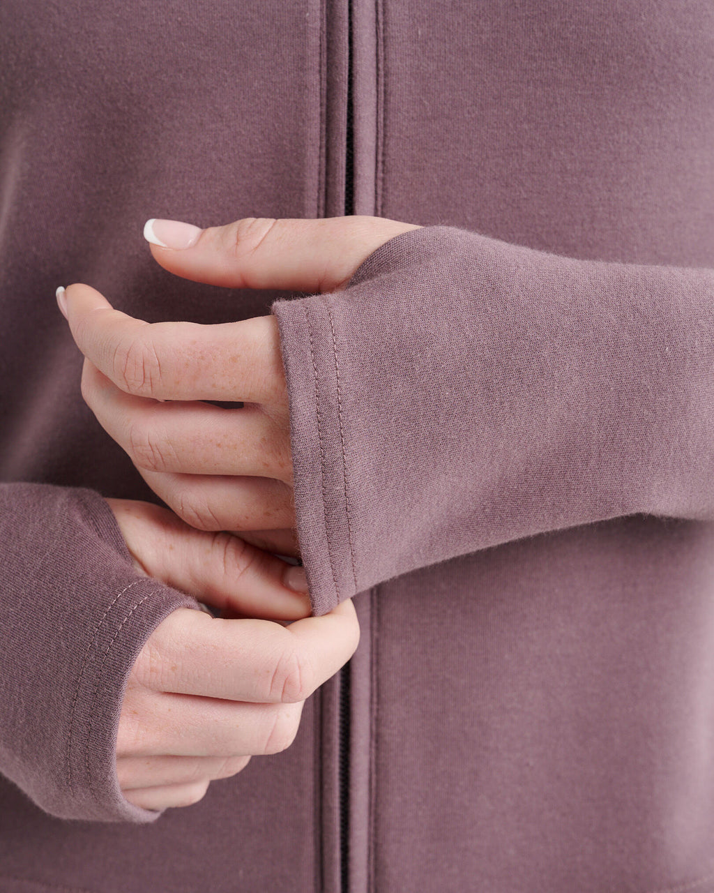 Essential Fitted Full Zip / VIOLET