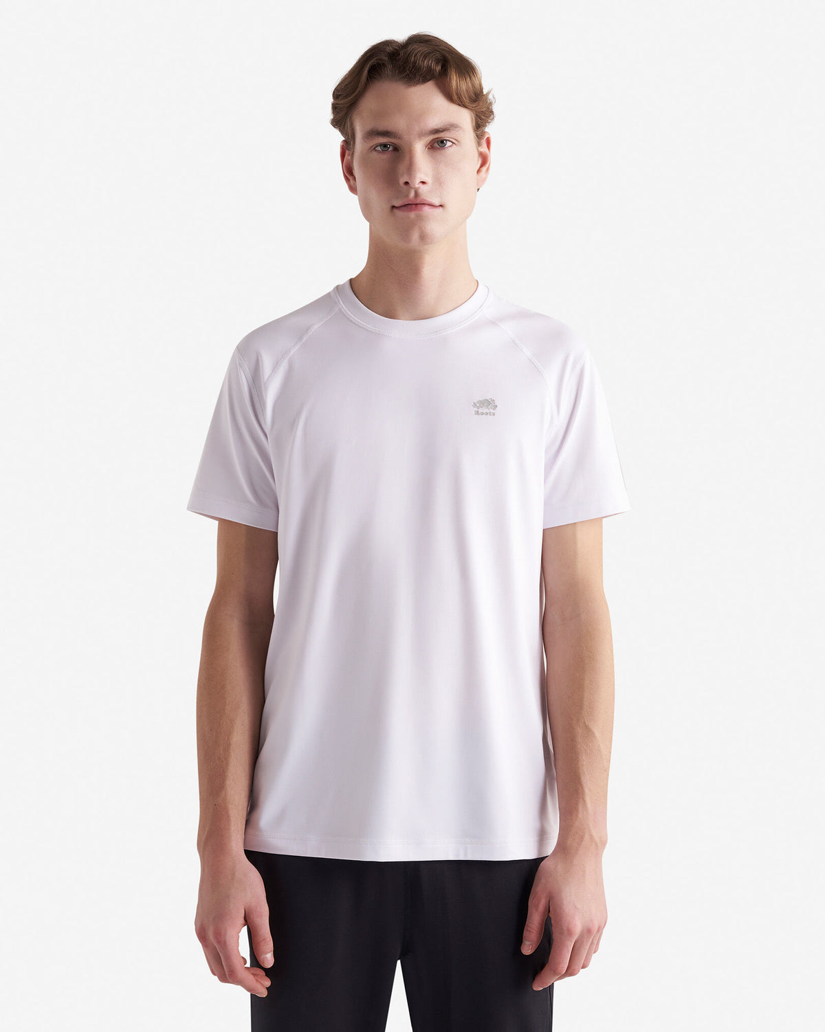Renew Knit Short Sleeve Top / WHITE