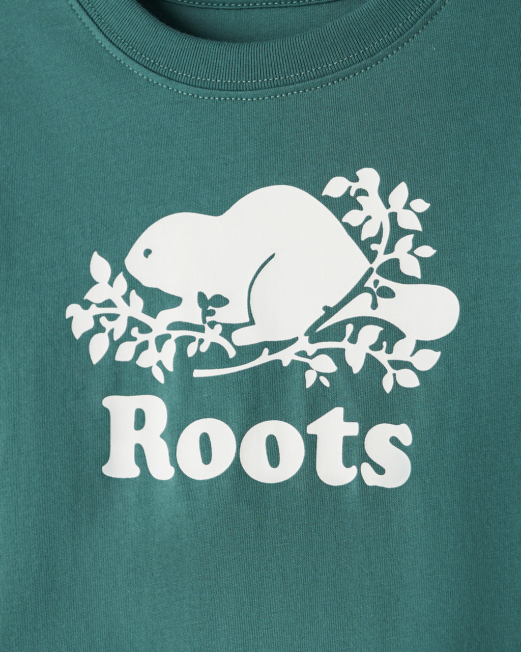 Toddler Organic Original Cooper Beaver T-Shirt / BLUE SPRUCE