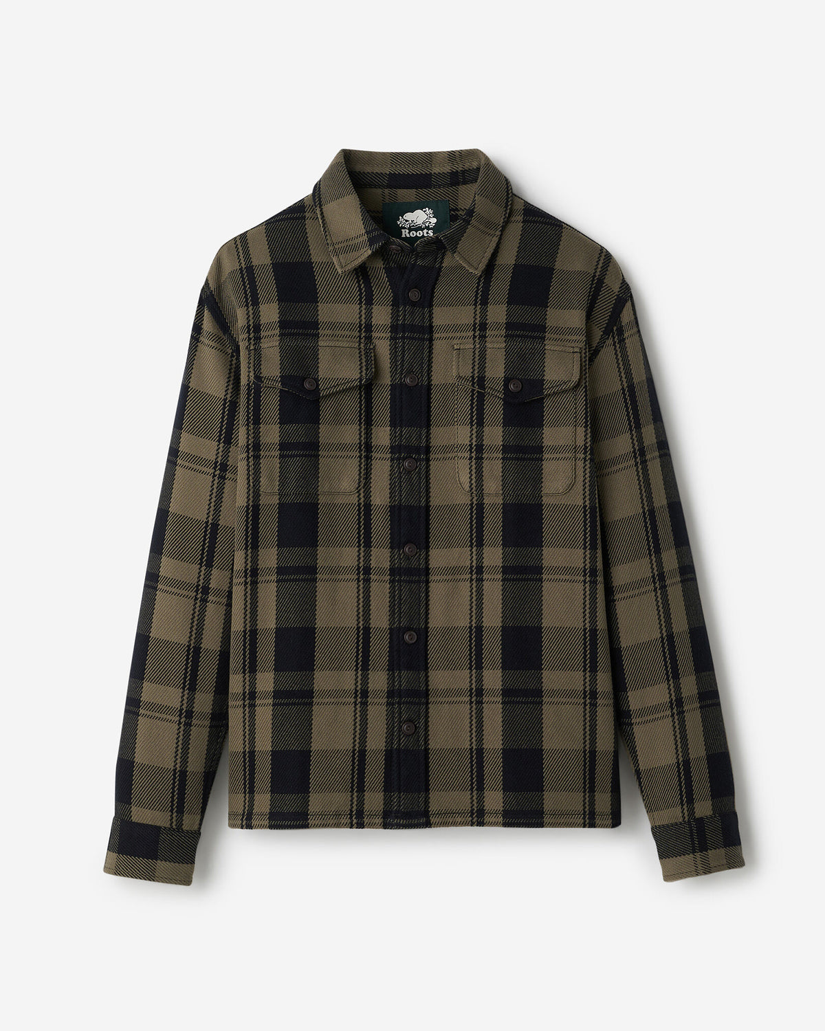 Cypress Twill Relaxed Shirt / SMOKEY OLIVE